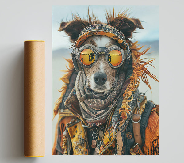 Orange Goggles & Fur