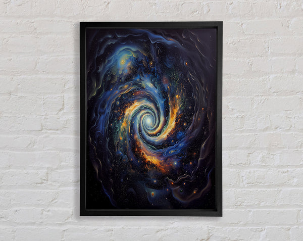Vortex Of Stars Framed Print