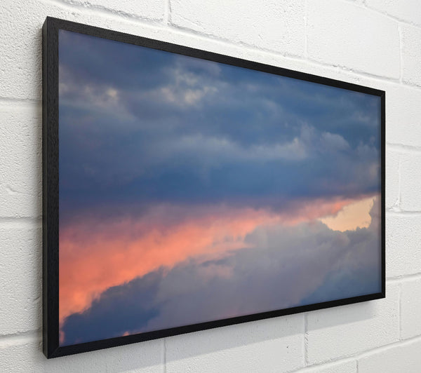 Pink And Gray Cloudscape