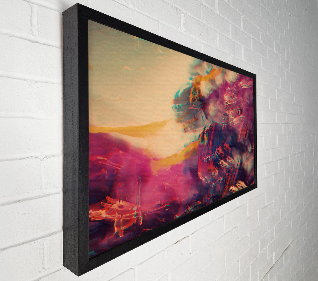 A Canvas Print of Crimson Sky Dream Canvas Art