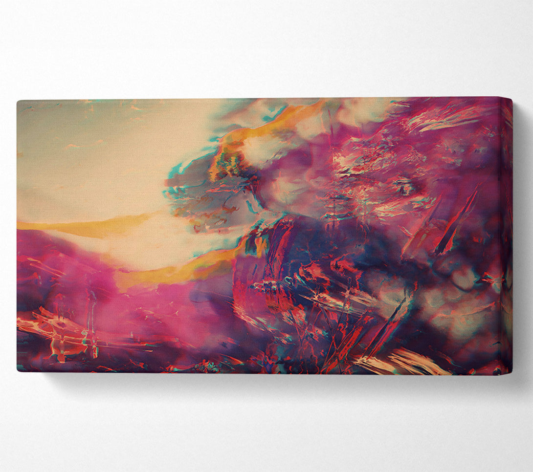  A Canvas Print of Crimson Sky Dream Canvas Art