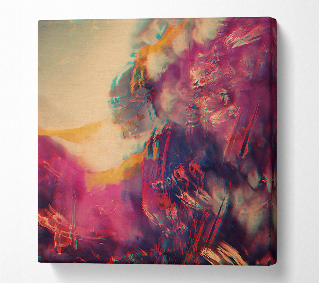  A Canvas Print of Crimson Sky Dream Canvas Art