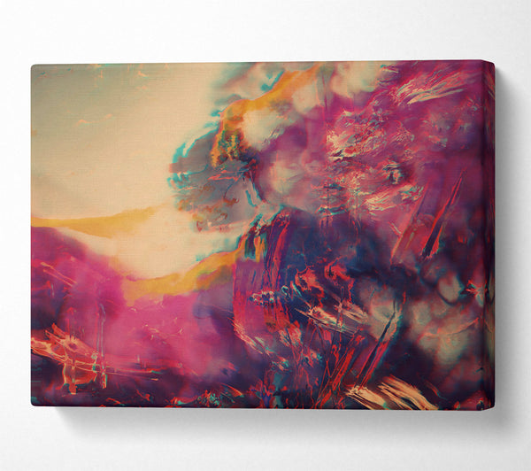  A Canvas Print of Crimson Sky Dream Canvas Art