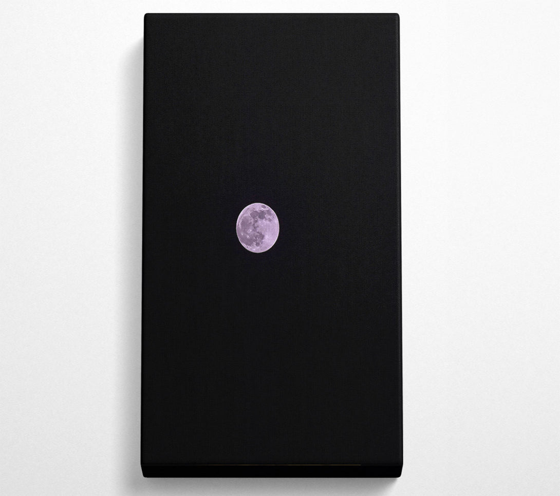 A Canvas Print of Lavender Lunar Glow Canvas Art