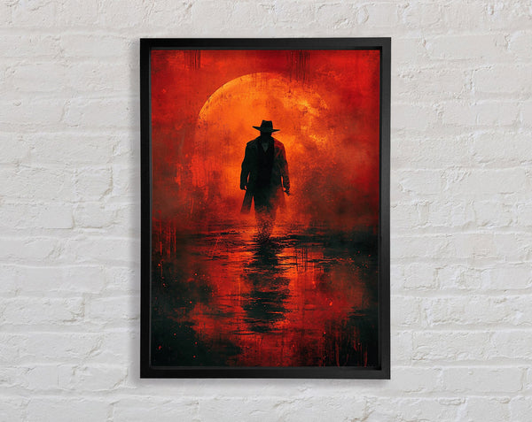 Walking To The Sun Framed Print