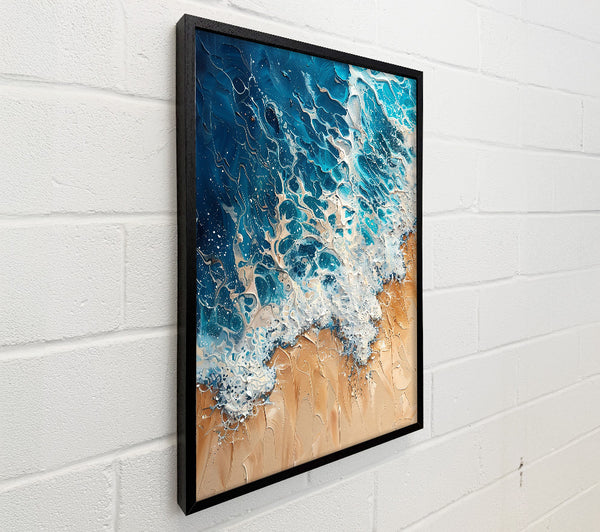 Teal Tide'S Embrace