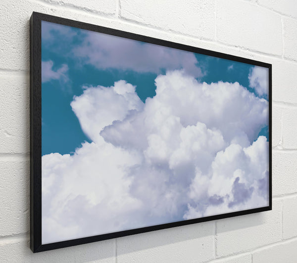 Teal Sky Cloudscape