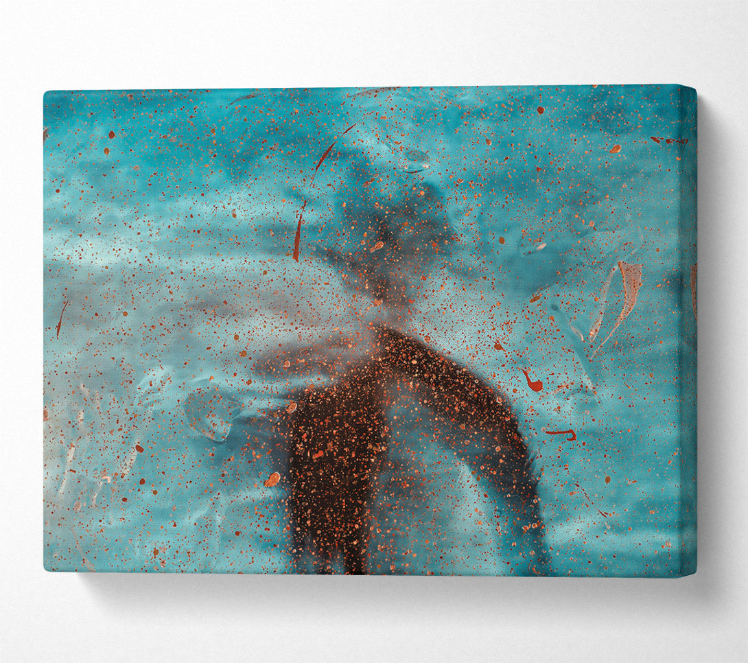  A Canvas Print of Loading... Canvas Print