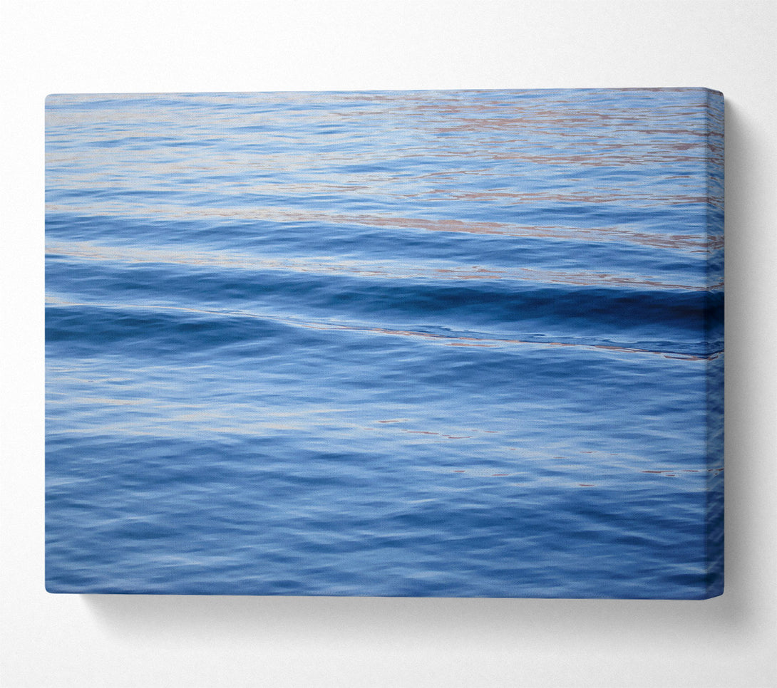  A Canvas Print of Azure Ocean Waves Canvas Art