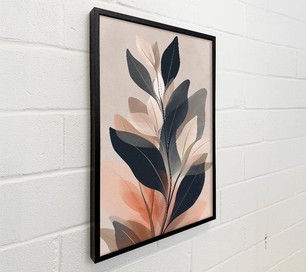 Watercolour Pastel Leaves