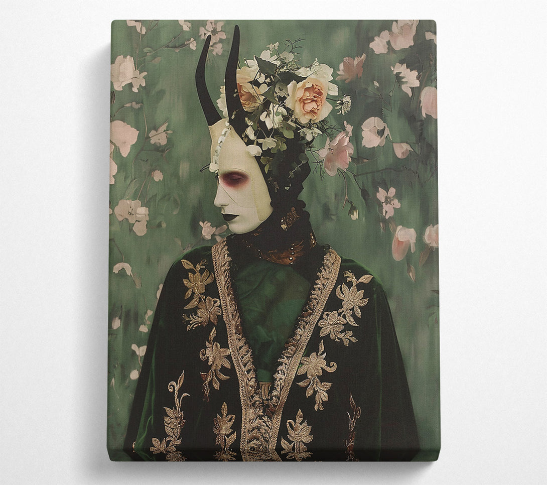  A Canvas Print of Emerald Enchantment Canvas Art