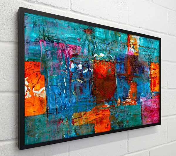 Azure Abstract Impression