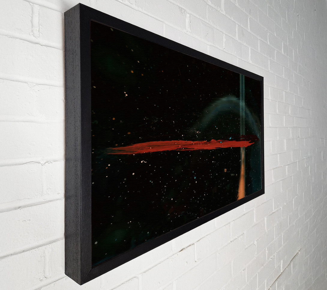  A Canvas Print of Crimson Stardust Sky Canvas Print