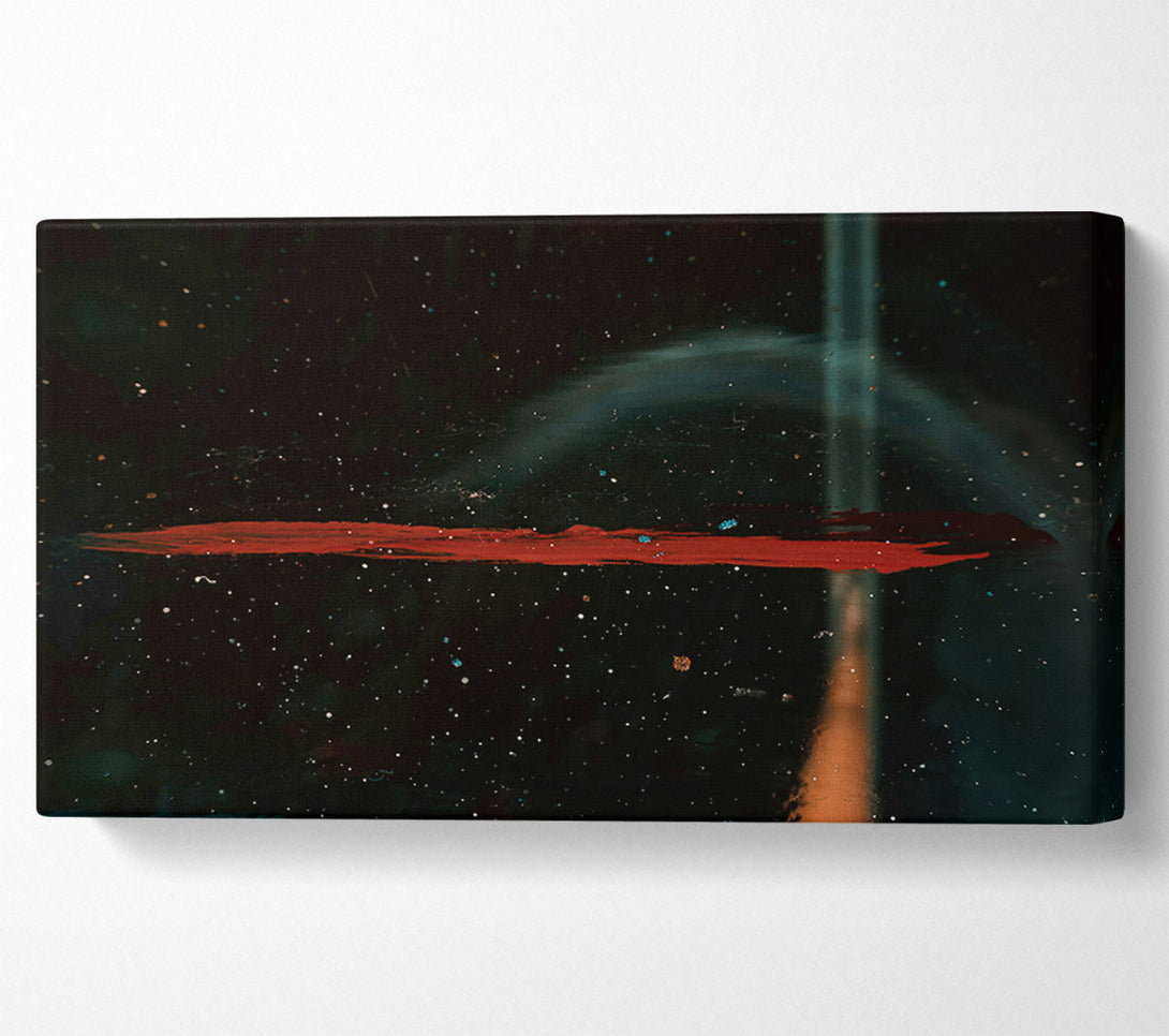  A Canvas Print of Crimson Stardust Sky Canvas Print