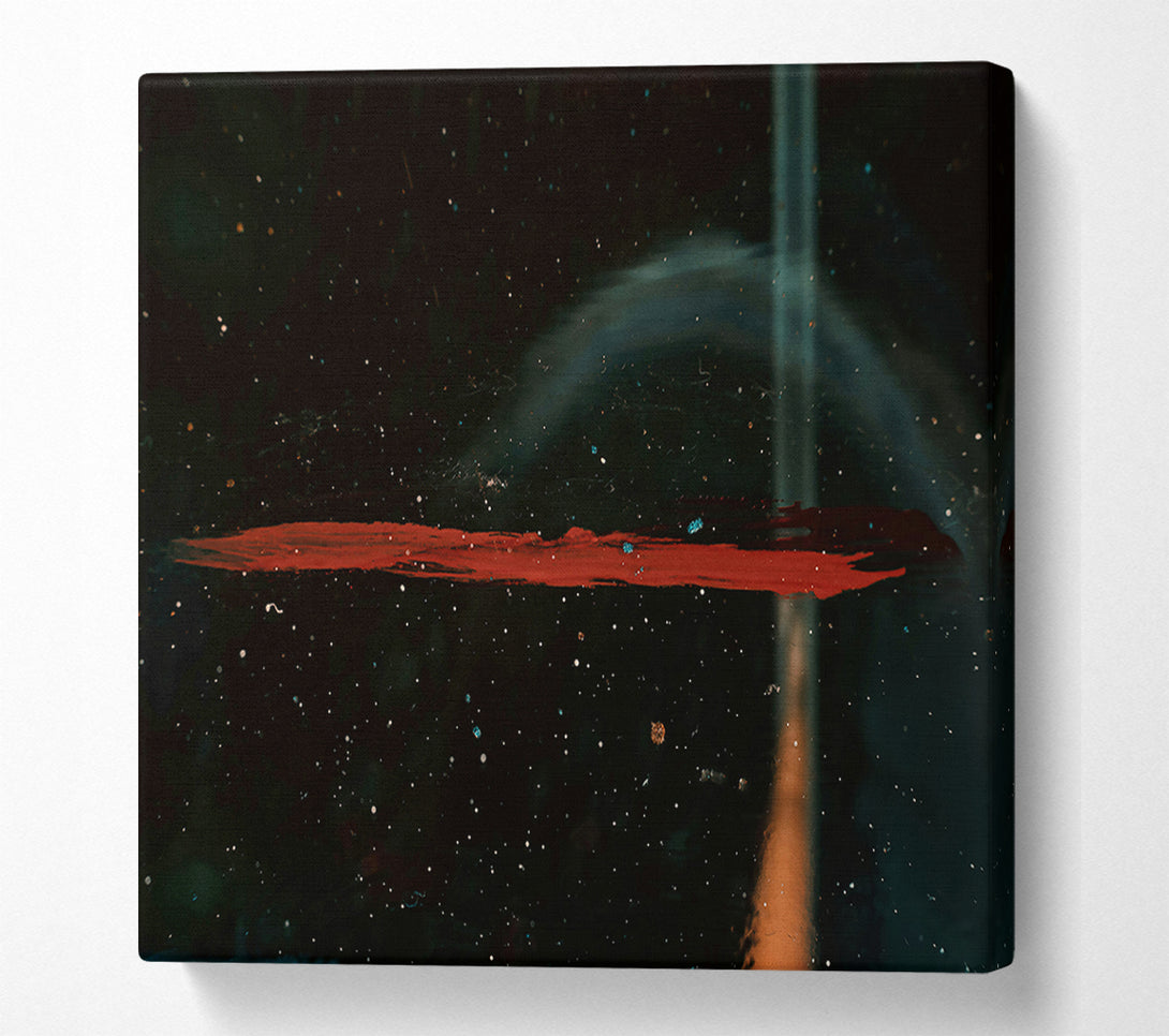  A Canvas Print of Crimson Stardust Sky Canvas Print