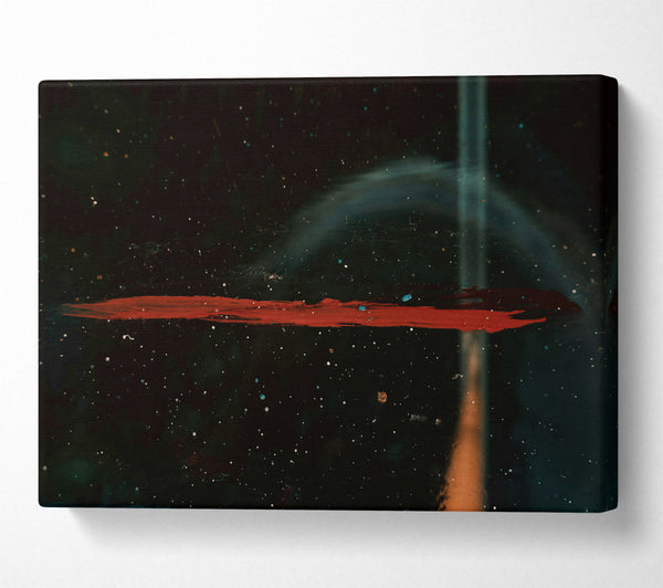  A Canvas Print of Crimson Stardust Sky Canvas Print