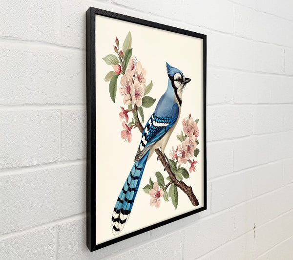 Blue Jay In Bloom