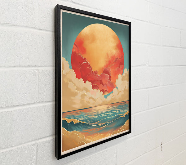 Golden Orange Horizon