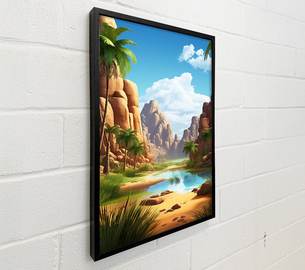 Azure Oasis Canyon