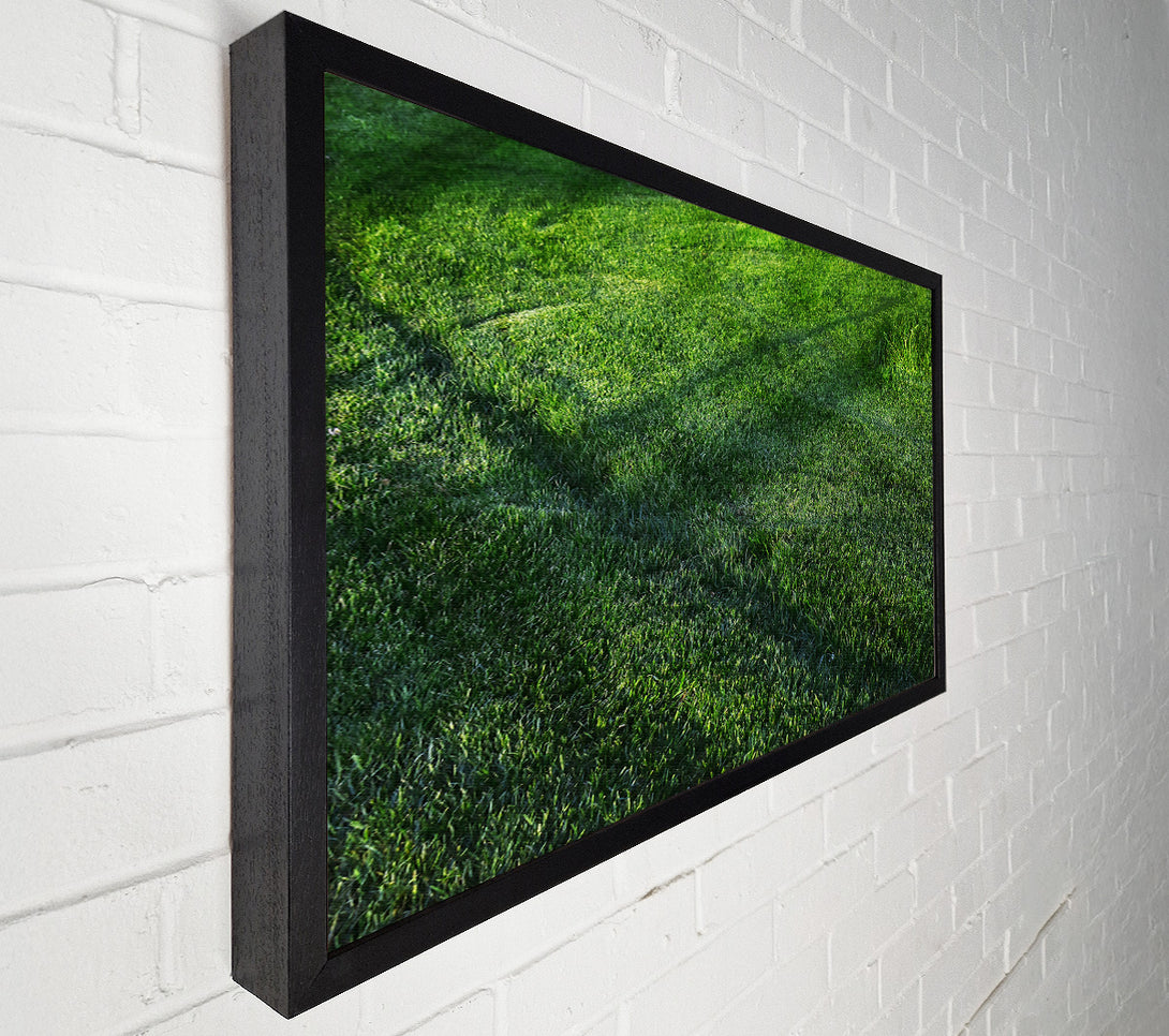  A Canvas Print of Emerald Green Meadow Canvas Wall Art
