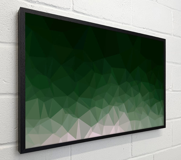 Emerald Green Abstract