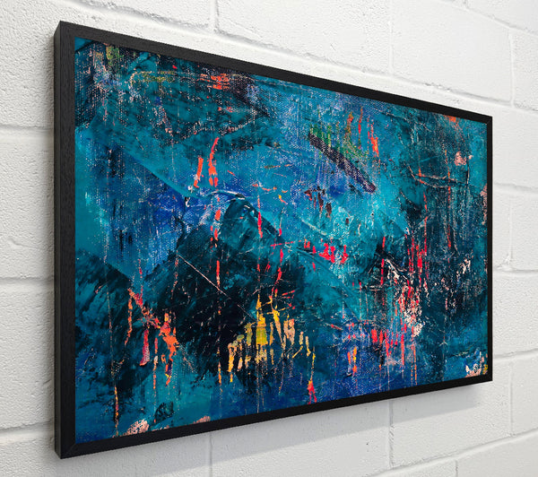 Teal Dreamscape Layers
