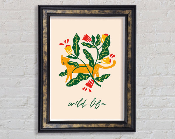 Wild Life Bohemian Framed Print
