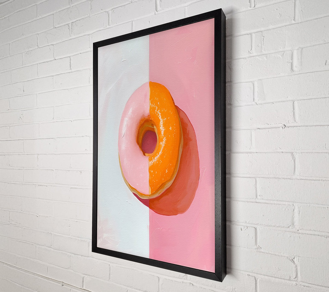  A Canvas Print of Pink And Orange Delight Canvas Print