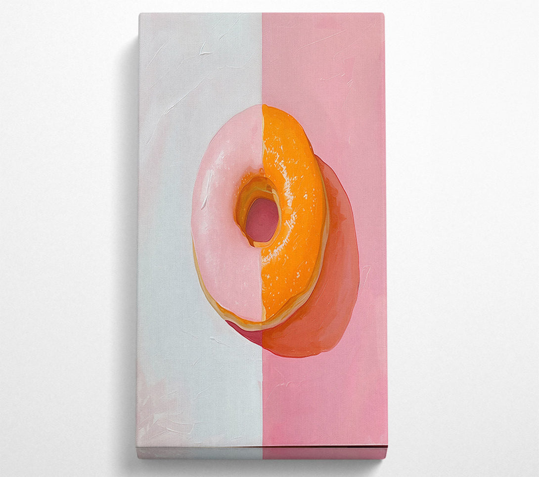  A Canvas Print of Pink And Orange Delight Canvas Print