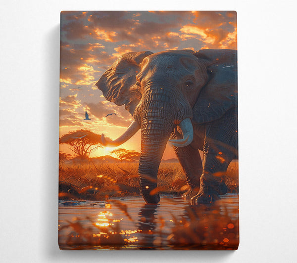  A Canvas Print of Golden Hour Giant Canvas Art