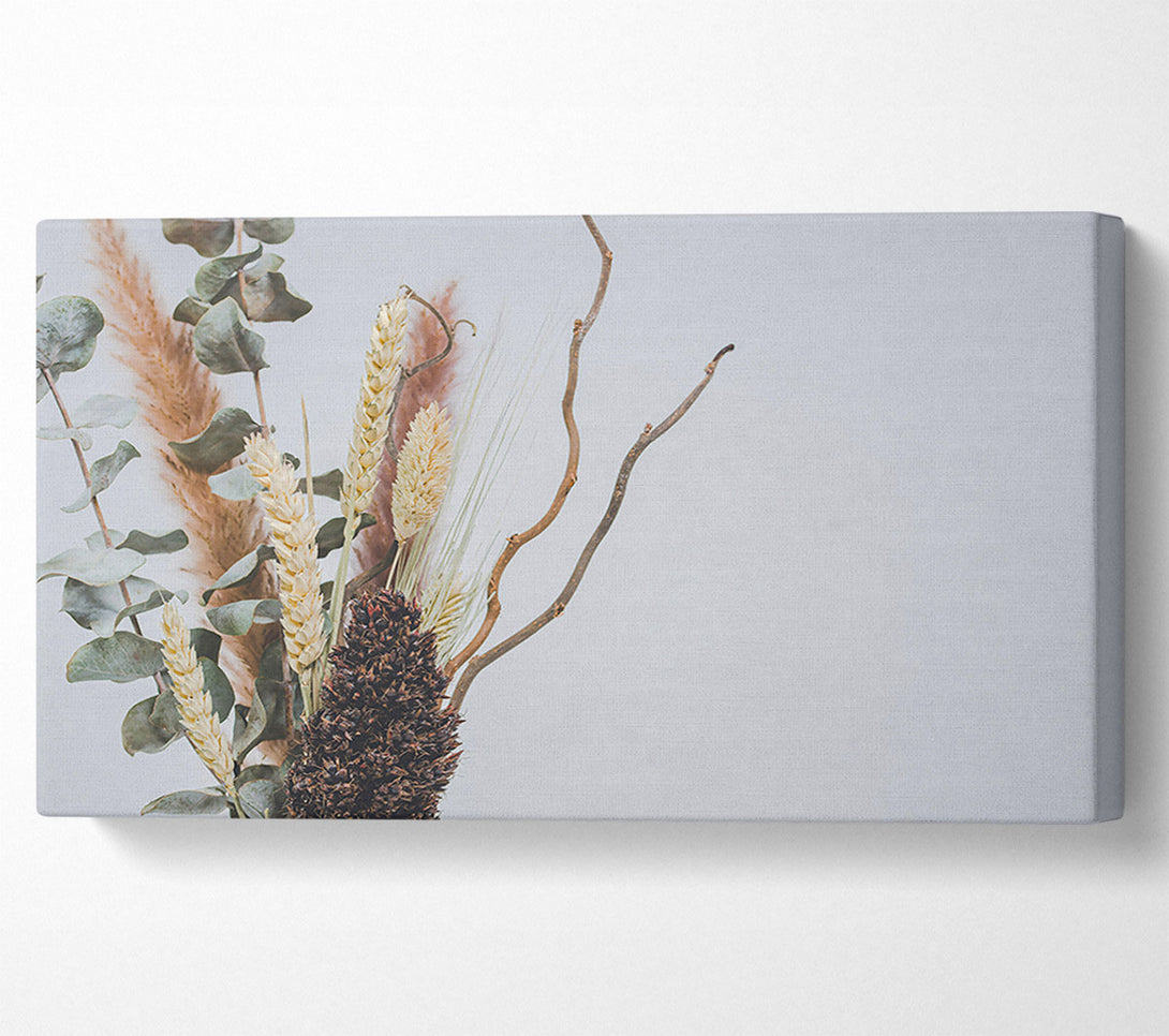  A Canvas Print of Dusty Tan Bouquet Canvas Wall Art