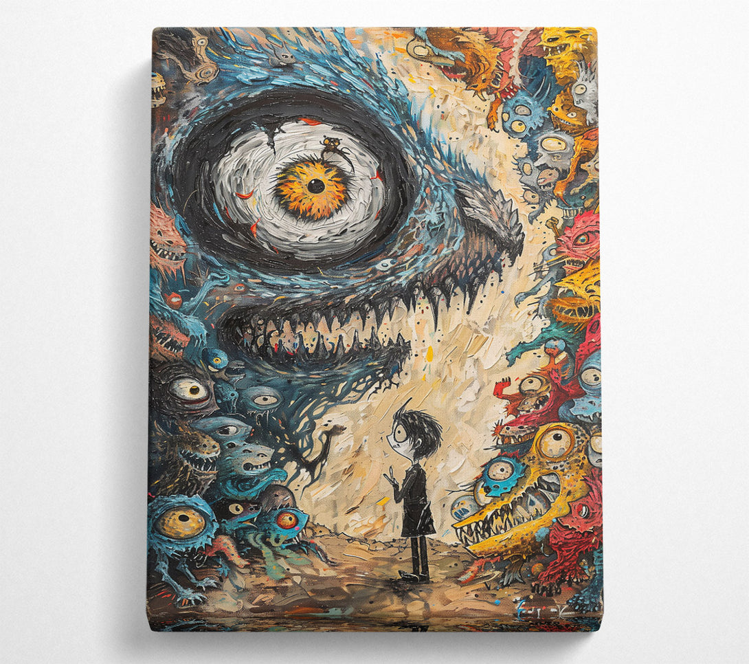  A Canvas Print of Loading... Canvas Print