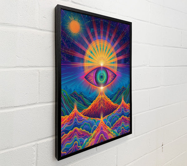 Orange Cosmic Eye