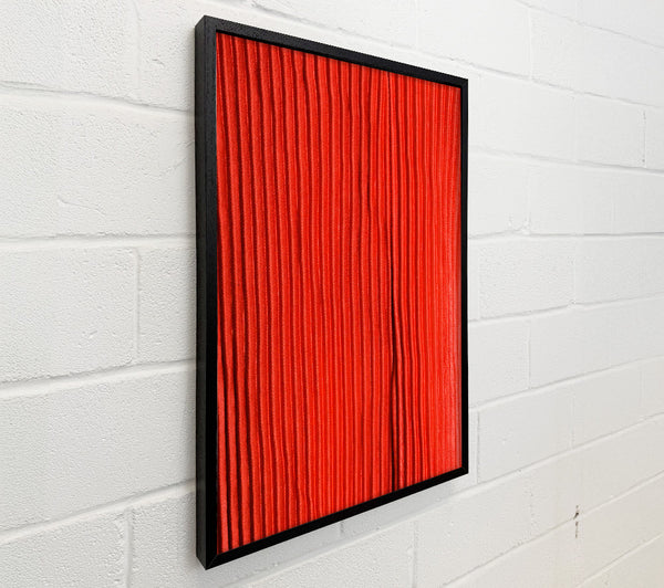 Crimson Pleated Texture.