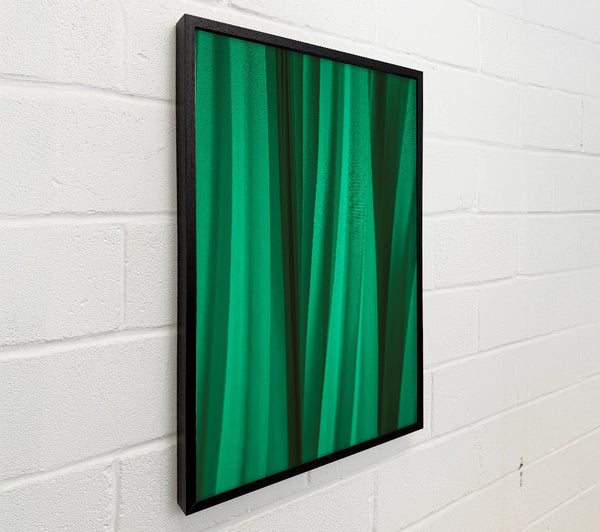 Emerald Fabric Folds