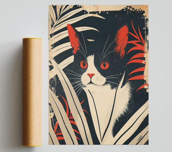 Red Eyes In The Jungle Giclee Print