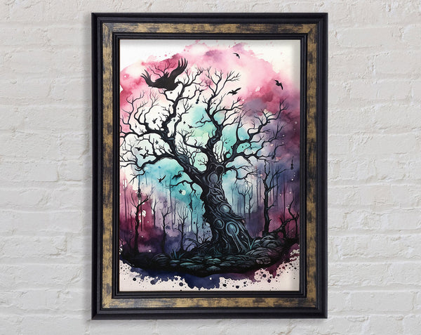 Witchy Woods Framed Print