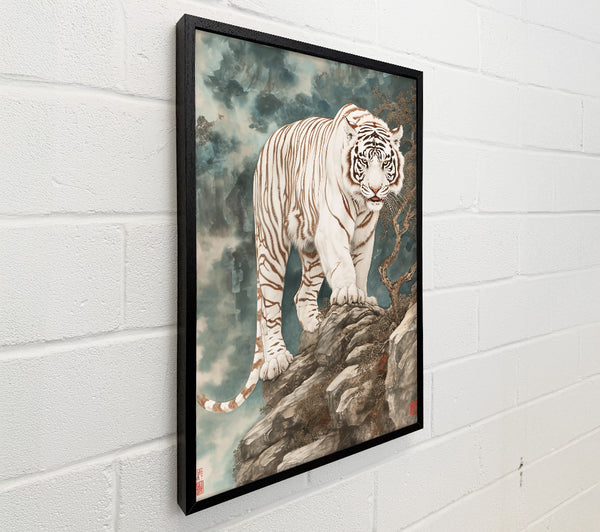 White Tiger On The Peak