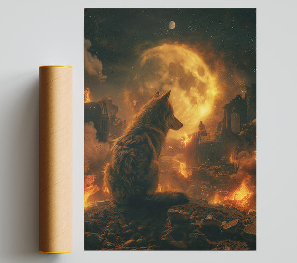 Wolf Apocalypse Print