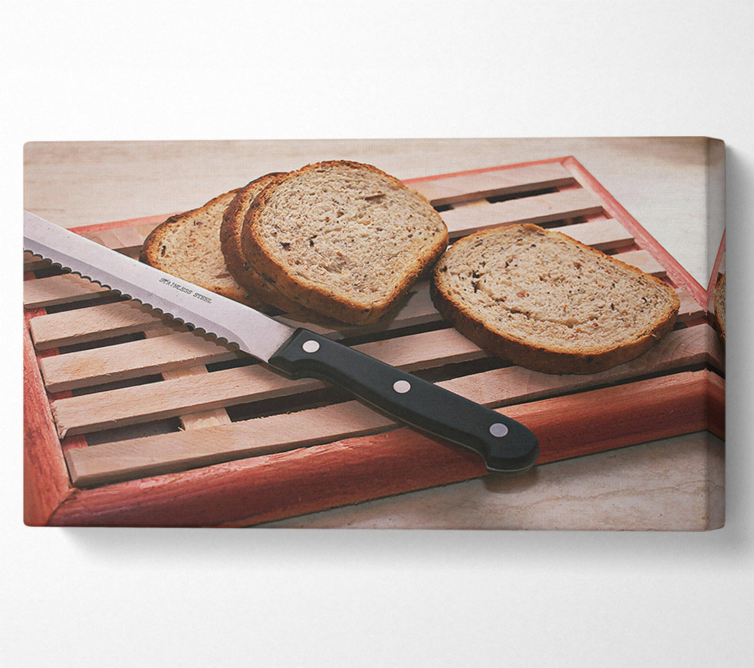  A Canvas Print of Brown Bread Crumbs Canvas Art