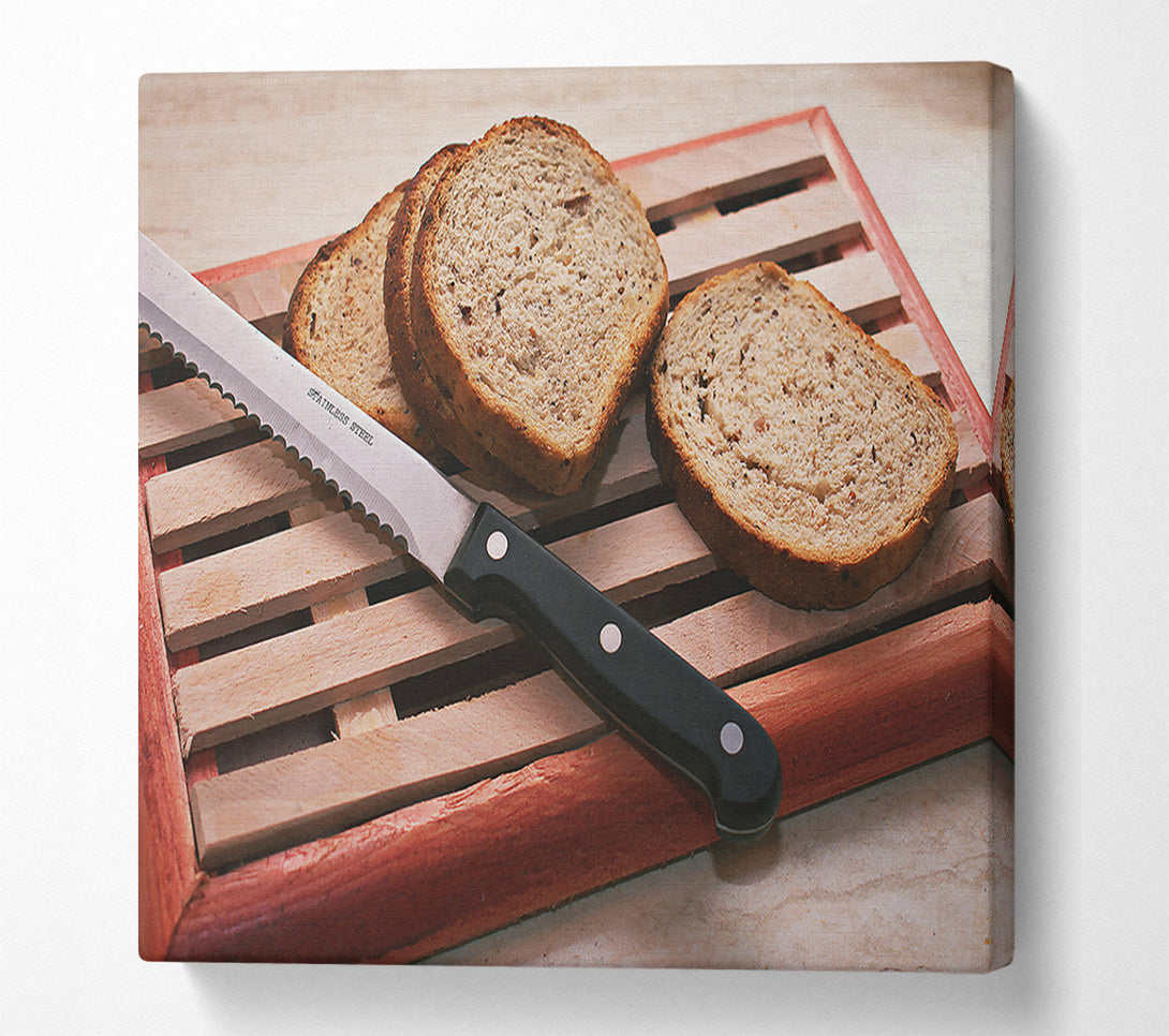  A Canvas Print of Brown Bread Crumbs Canvas Art