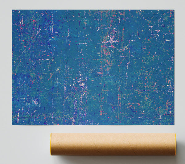 Azure Scratchings Poster