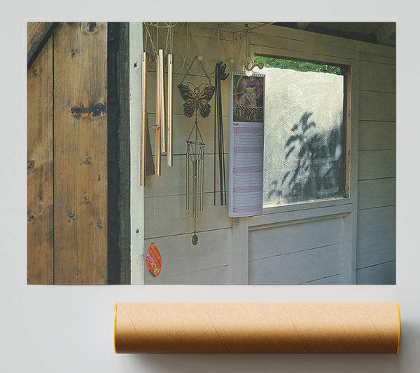 Golden Shed Serenity Print