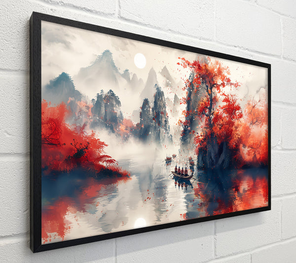 Crimson River Mist