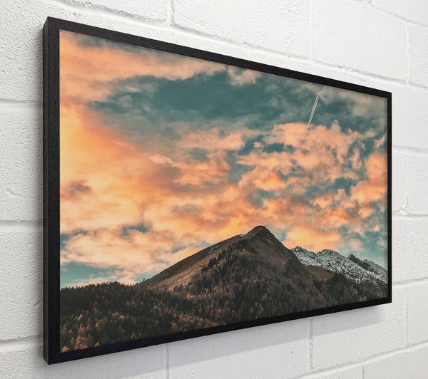 Peach Sky Mountain