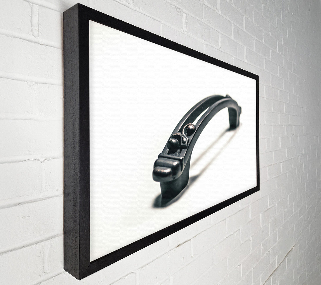  A Canvas Print of Black Ornate Handle Canvas Wall Art