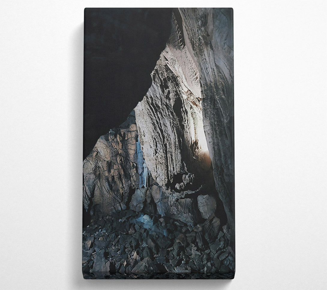  A Canvas Print of Gray Cave Stream Canvas Wall Art