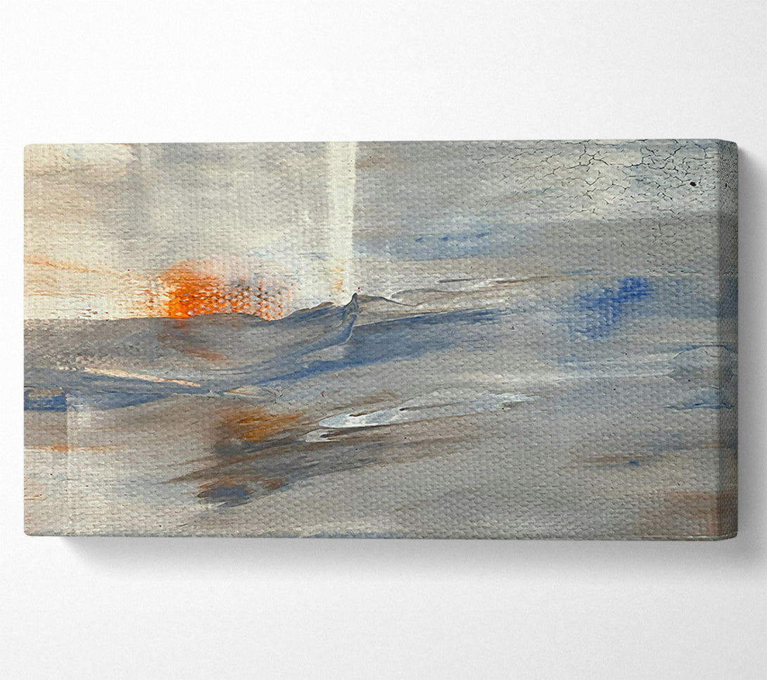  A Canvas Print of Blue And Orange Horizon Canvas Art