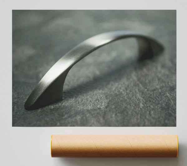 Silver Arched Handle Print