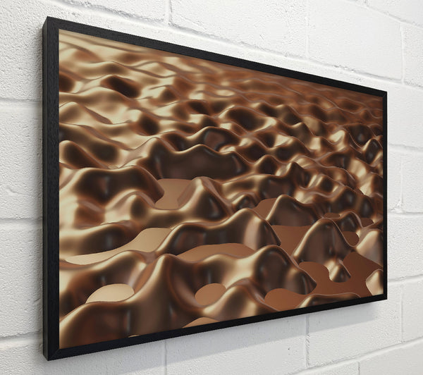 Bronze Liquid Landscape